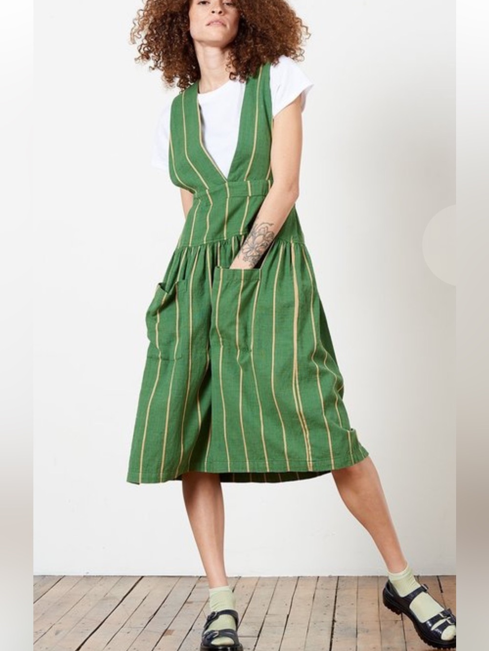 Ace & Jig Ellen Dress in Cactus